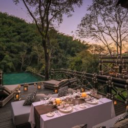 Romantic Dining - Four Seasons Tented Camp, Chiang Rai, Thailand