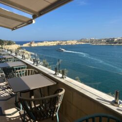 Dining View - Iniala Harbour House, Valleta, Malta