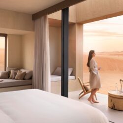 Al Wadi Desert Signature Villa Bedroom Terrace