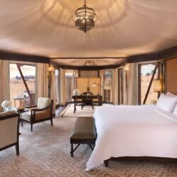 Al Wadi Desert Tent Bedroom