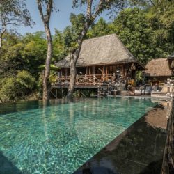 Poolside - Four Seasons Tented Camp, Chiang Rai, Thailand