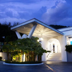 Entrance At Night - Absolute Sanctuary, Koh Samui