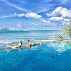 Infinity Pool & Sea - The Sarann Koh Samui, Thailand